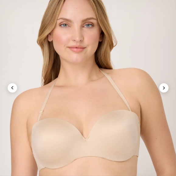 Maidenform Other - MAIDENFORM Custom Lift Strapless Bra with Underwire, Convertible Straps Size 38C